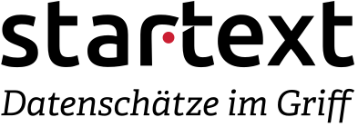 Gold sponsor Startext Logo